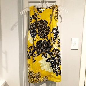 CAbi Small Tank Floral Yellow Blue